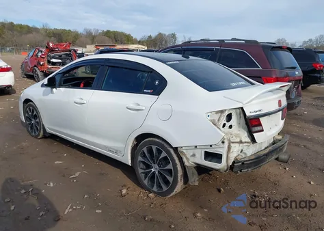 2013 Honda Civic Si из США, поврежденный, VIN 2HGFB6E54DH705933